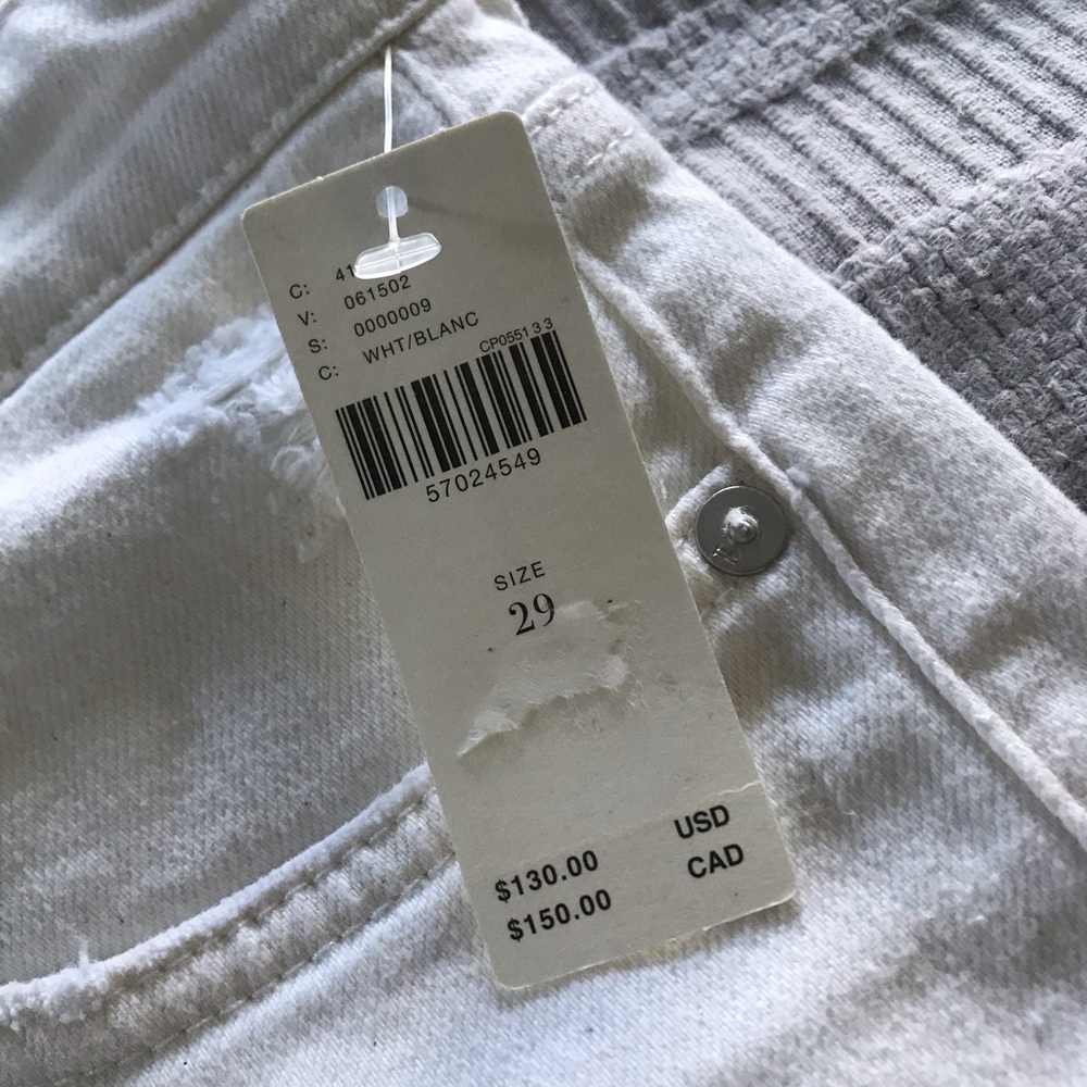 Pilcro white jeans size 29 - Picture 5 of 8